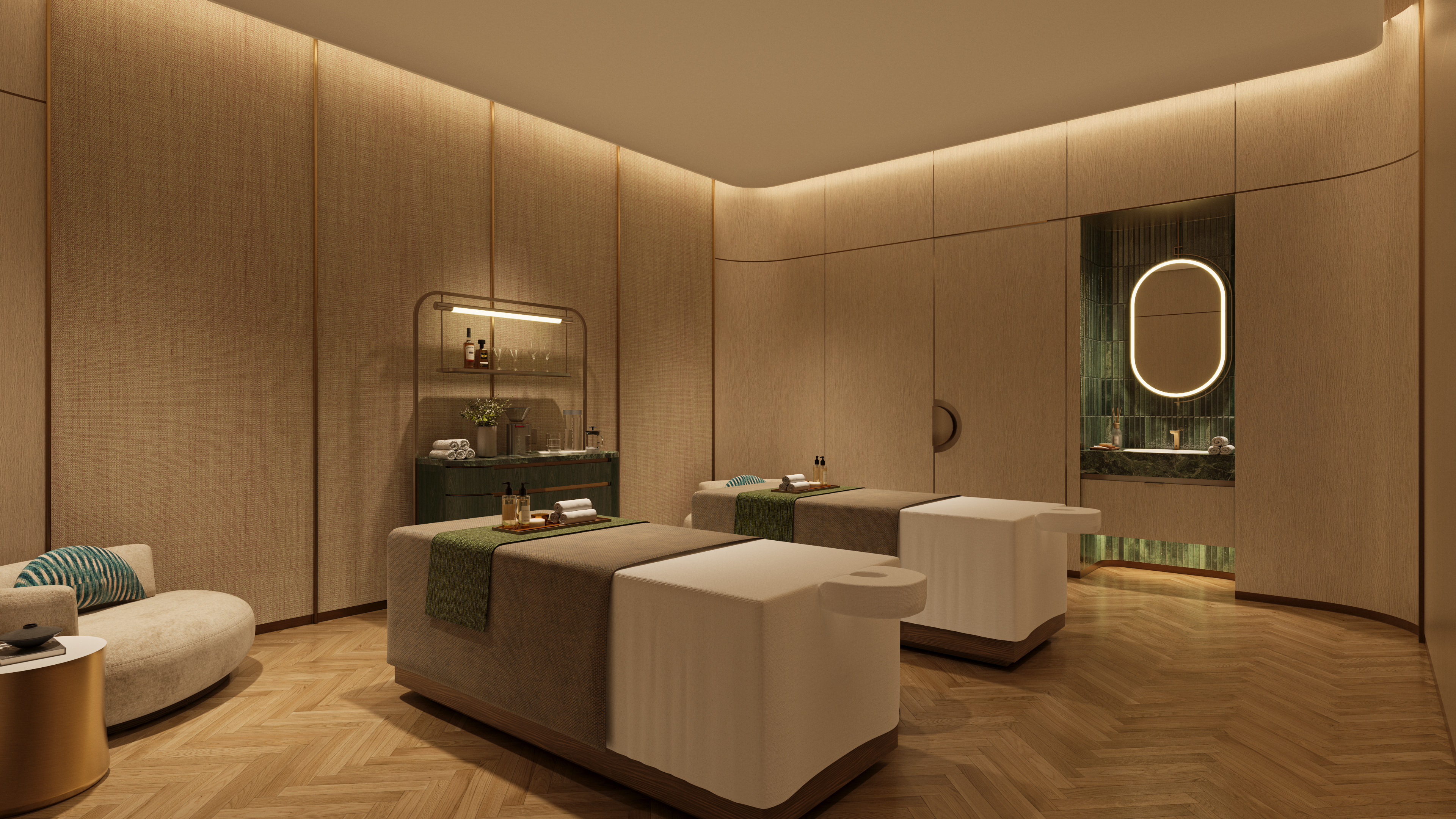 Phòng Massage & trị liệu riêng tư